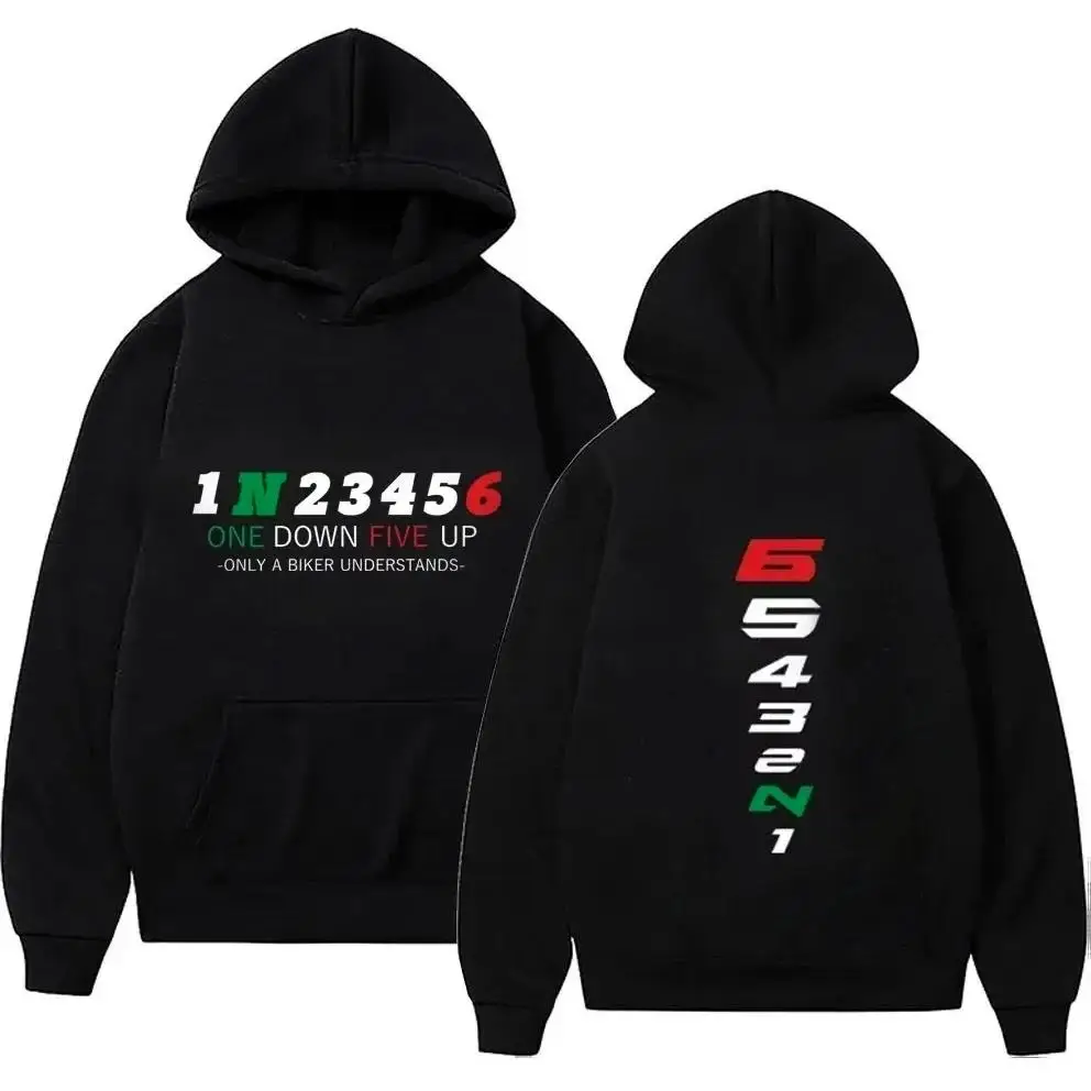 Motorcycle Gear Hoodie - Мужские толстовки с капюшоном, мужская одежда-пуловер,
