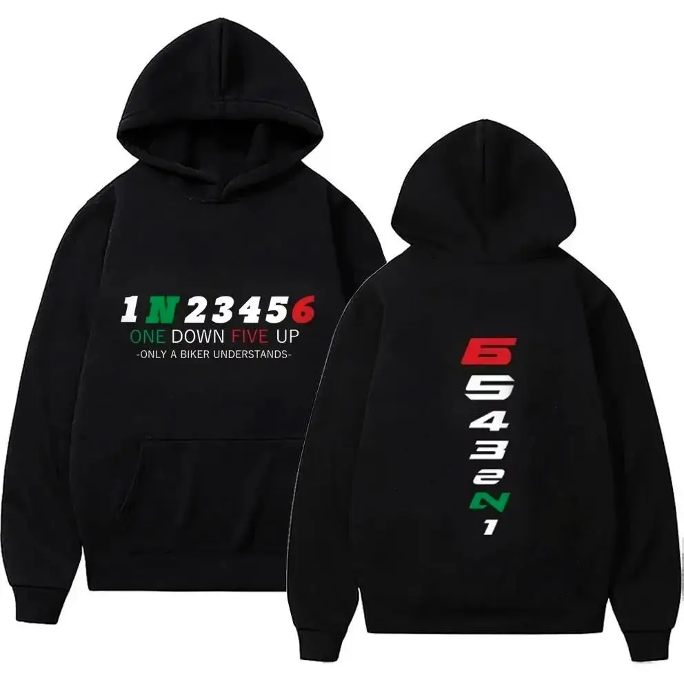 Motorcycle Gear Hoodie - Мужские худи, пуловеры, одежда оверсайз, толстовки