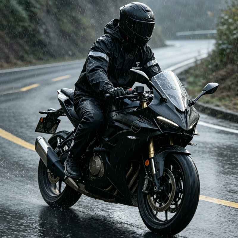 Motorcycle Gear Full Suit - Мужской мотоциклетный дождевик на все тело: