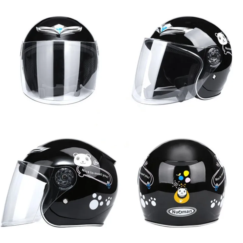 Motorcycle Gear For Kids - Легкий детский велосипедный шлем с открытым