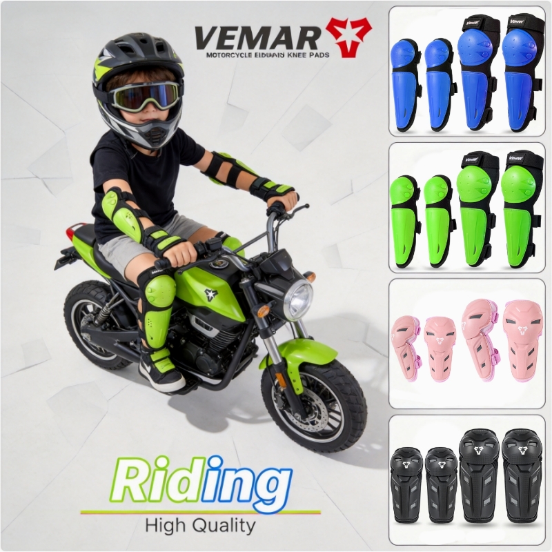 Motorcycle Gear For Kids - Комплект защитных наколенников и налокотников VEMAR