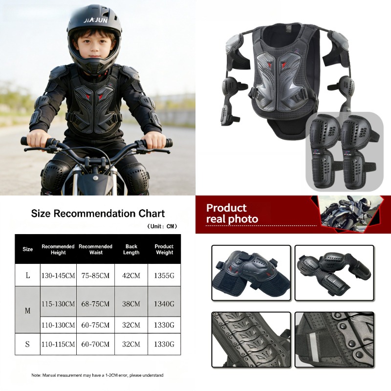 Motorcycle Gear For Kids - Новый детский мотоциклетный защитный жилет для