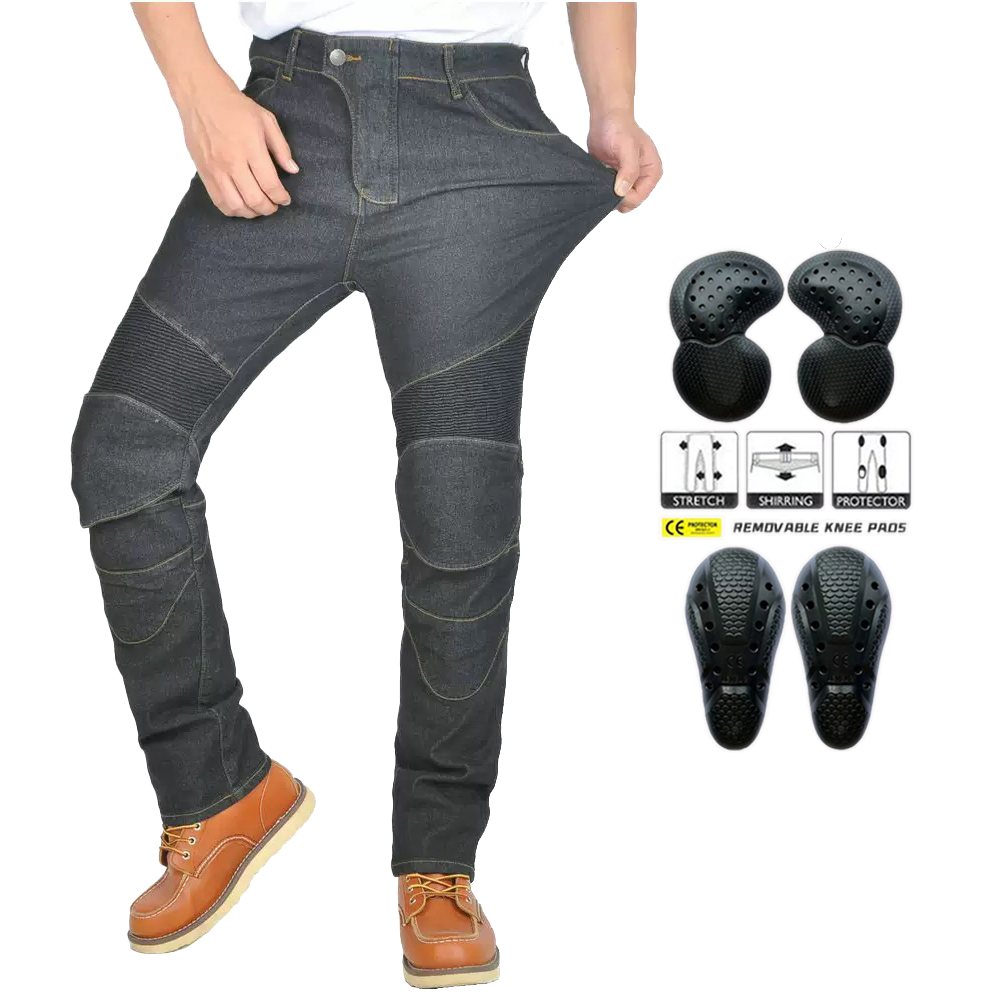 Motorcycle Gear Protection Levels - Новые мотоциклетные черные гоночные брюки для