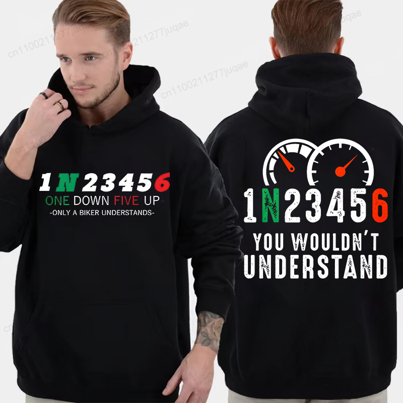 Motorcycle Gear Hoodie - Новая модная мужская толстовка с капюшоном,