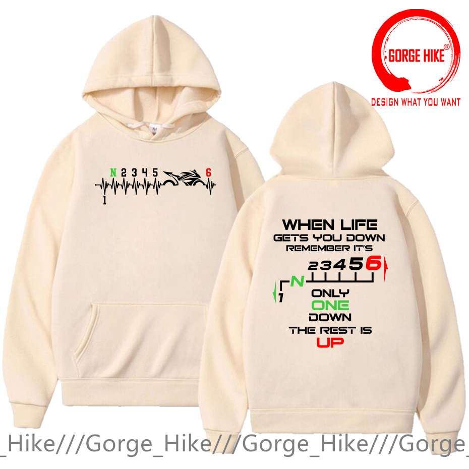 1N23456 Толстовка с капюшоном  – обзор и цена Motorcycle Gear Hoodie