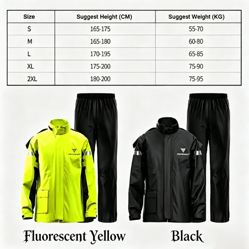 Мужской мотоциклетный дождевик – обзор и цена Motorcycle Gear Full Suit