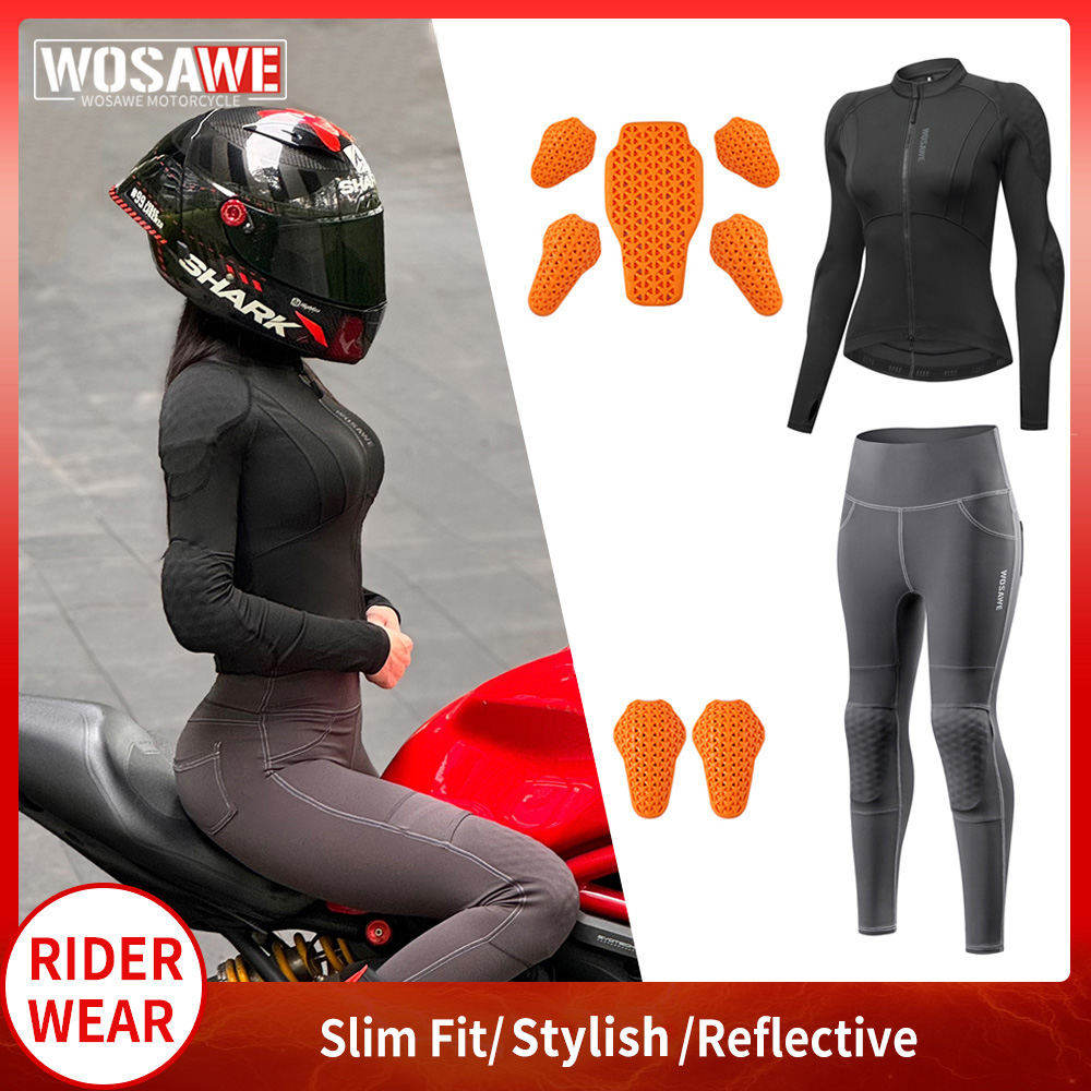 Комплект мотоэкипировки WOSAWE – обзор и цена Motorcycle Gear Full Suit