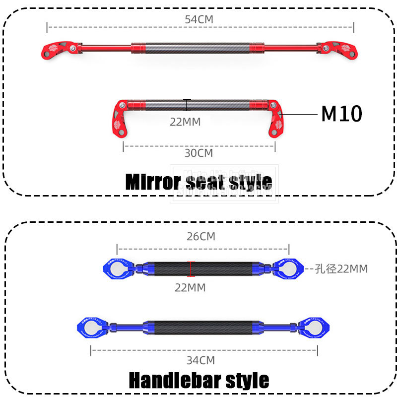 Универсальный мотоциклетный ба – обзор и цена Mirror Extender Bar